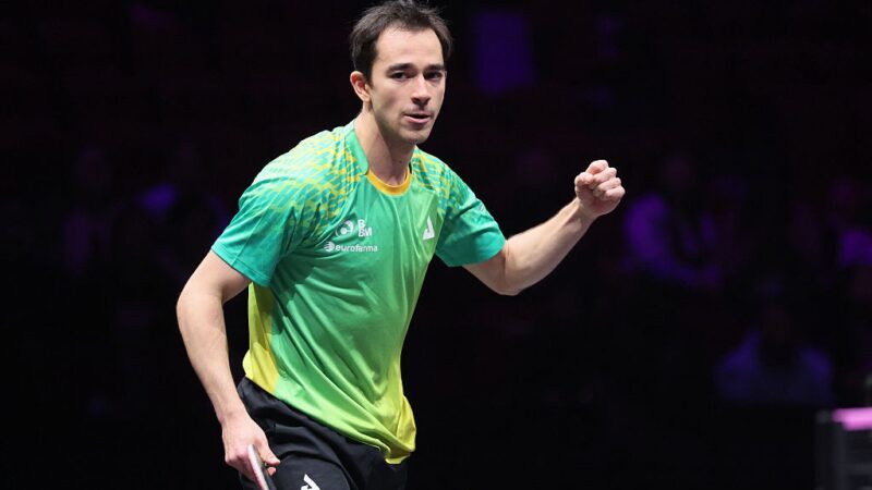 Calderano vence sueco de virada e vai às oitavas da Copa do Mundo de tênis de mesa