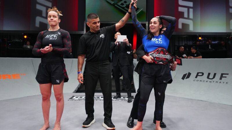 UFC BJJ 7: Rebeca Lima e Lucas Valente levam cinturões