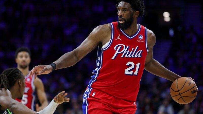 NBA: Joel Embiid, do Philadelphia 76ers, é diagnosticado com apendicite