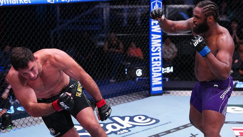 UFC: Ryan Spann nocauteia Marcus Buchecha em luta do card principal