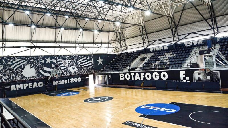 Botafogo oferece venda de naming rights de ginásio pelas redes e apaga publicação