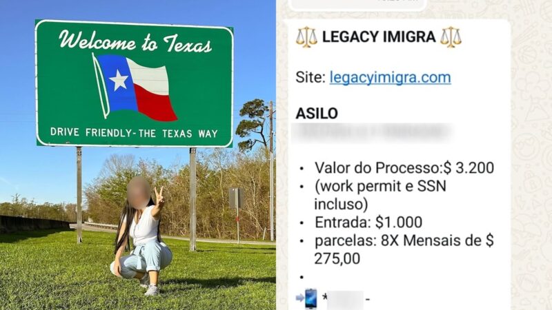 Goiana sofre golpe ao tentar conseguir documentos de imigração nos EUA; suspeitos foram presos