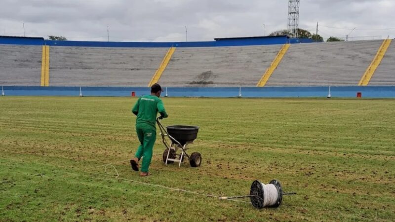Copa do Brasil: estádio de Jacuipense x Palmeiras passa por obras e melhorias no gramado