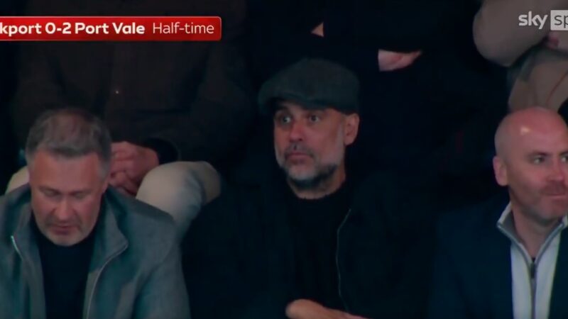 Guardiola ignora PSG x Bayern e aparece em jogo da 3ª divisão inglesa