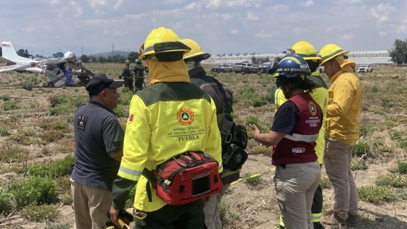 Queda de avião de pequeno porte deixa três mortos no México