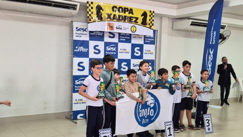 Escola Anglo é hexacampeã da Copa Sesc de Xadrez por Equipes; confira os pódios