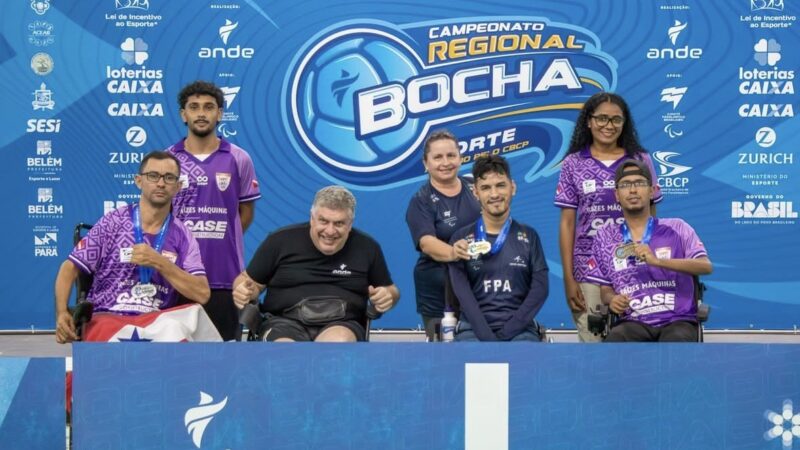 Isaac Vilhena conquista ouro no Regional Norte de Bocha Paralímpica