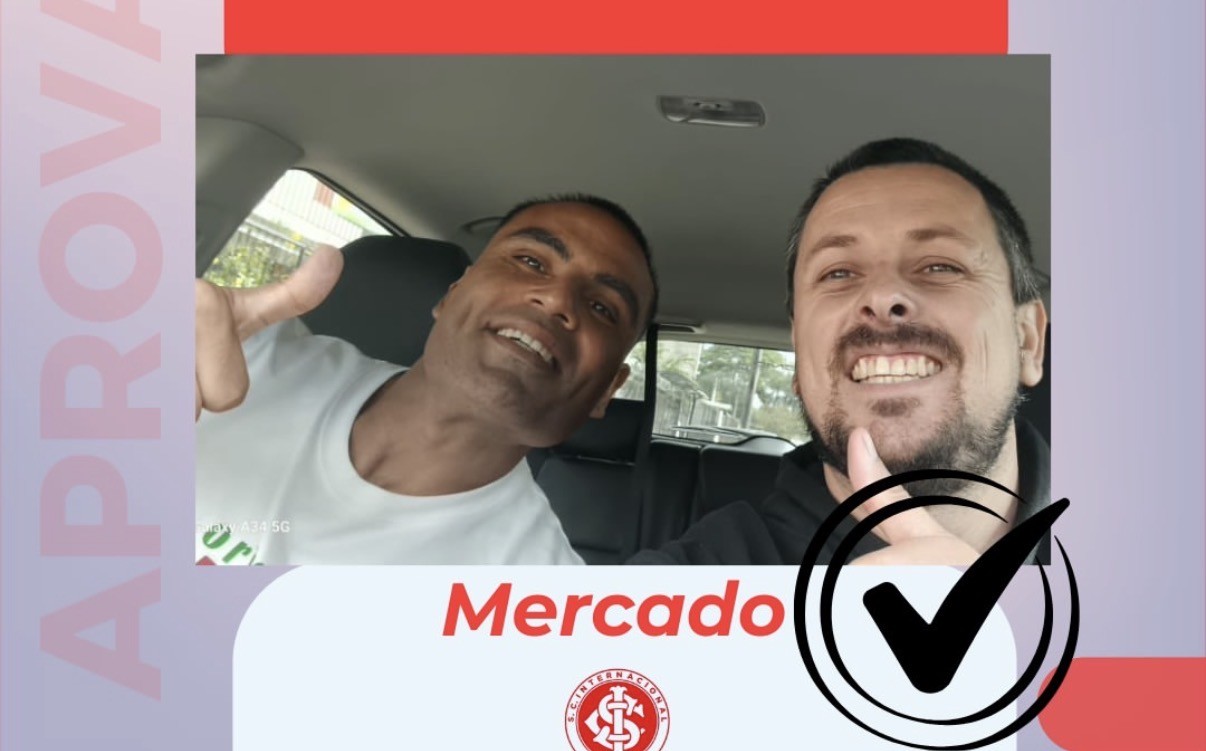 Zagueiro do Inter, Gabriel Mercado é aprovado na autoescola aos 39 anos