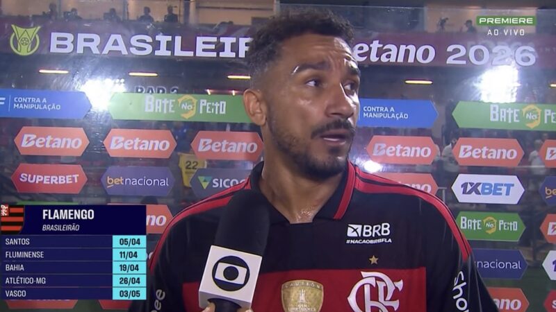 Danilo define derrota como “vergonha” e cobra jogadores do Flamengo: “Tem que fazer um exame de consciência”