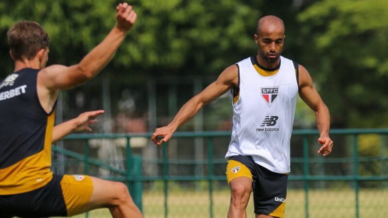 Escalação do São Paulo: Lucas avança em recuperação, e retorno contra o Bahia é analisado