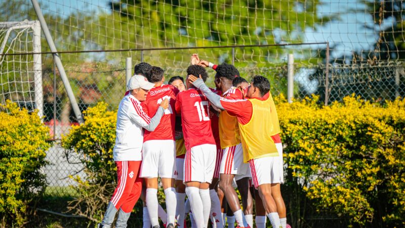Após mudanças na base, Inter goleia e vence a primeira na Série B do Brasileirão sub-20