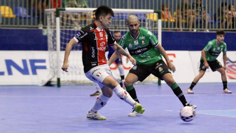 Joinville goleia o Marreco fora de casa e lidera Liga Nacional de Futsal