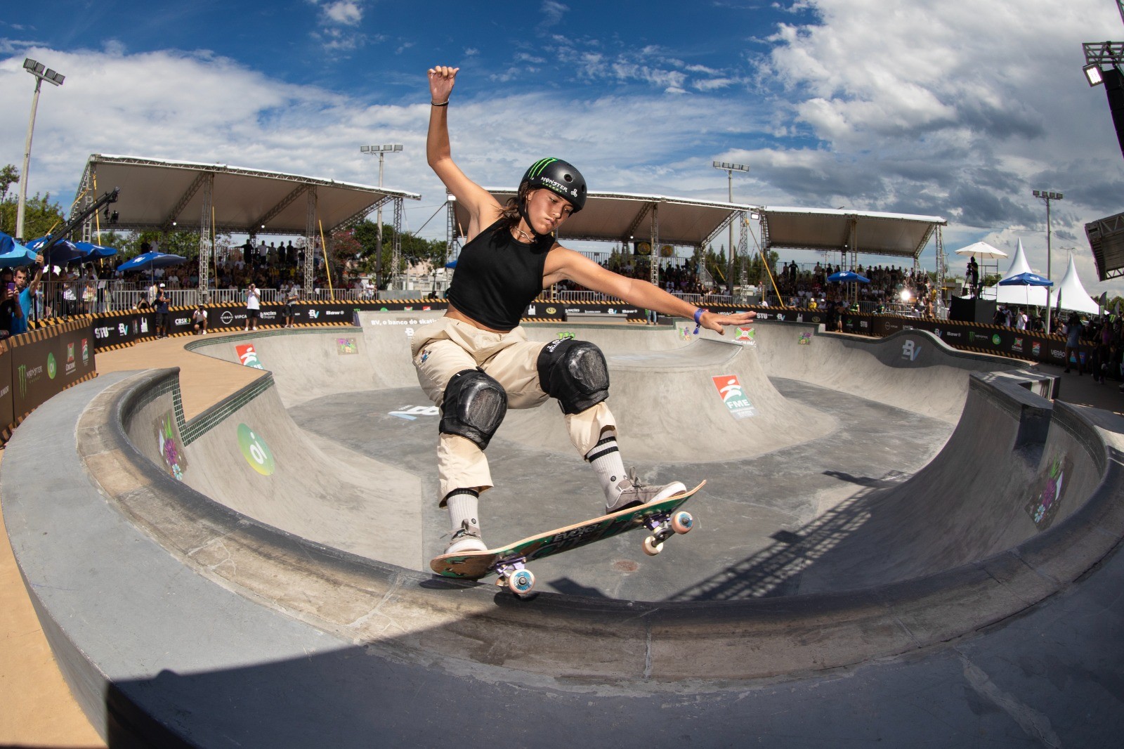Isadora Pacheco é única skatista a ir ao pódio nas cinco edições do STU em Criciúma