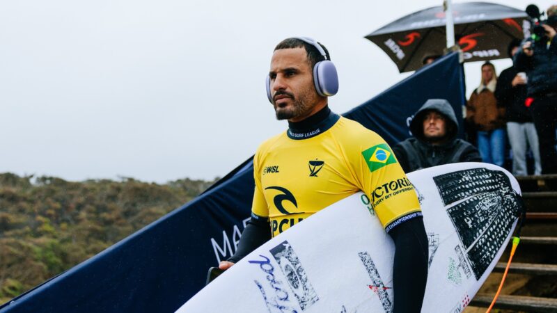 WSL: Mateus Herdy vence na estreia e avança ao round 2 em Bells Beach