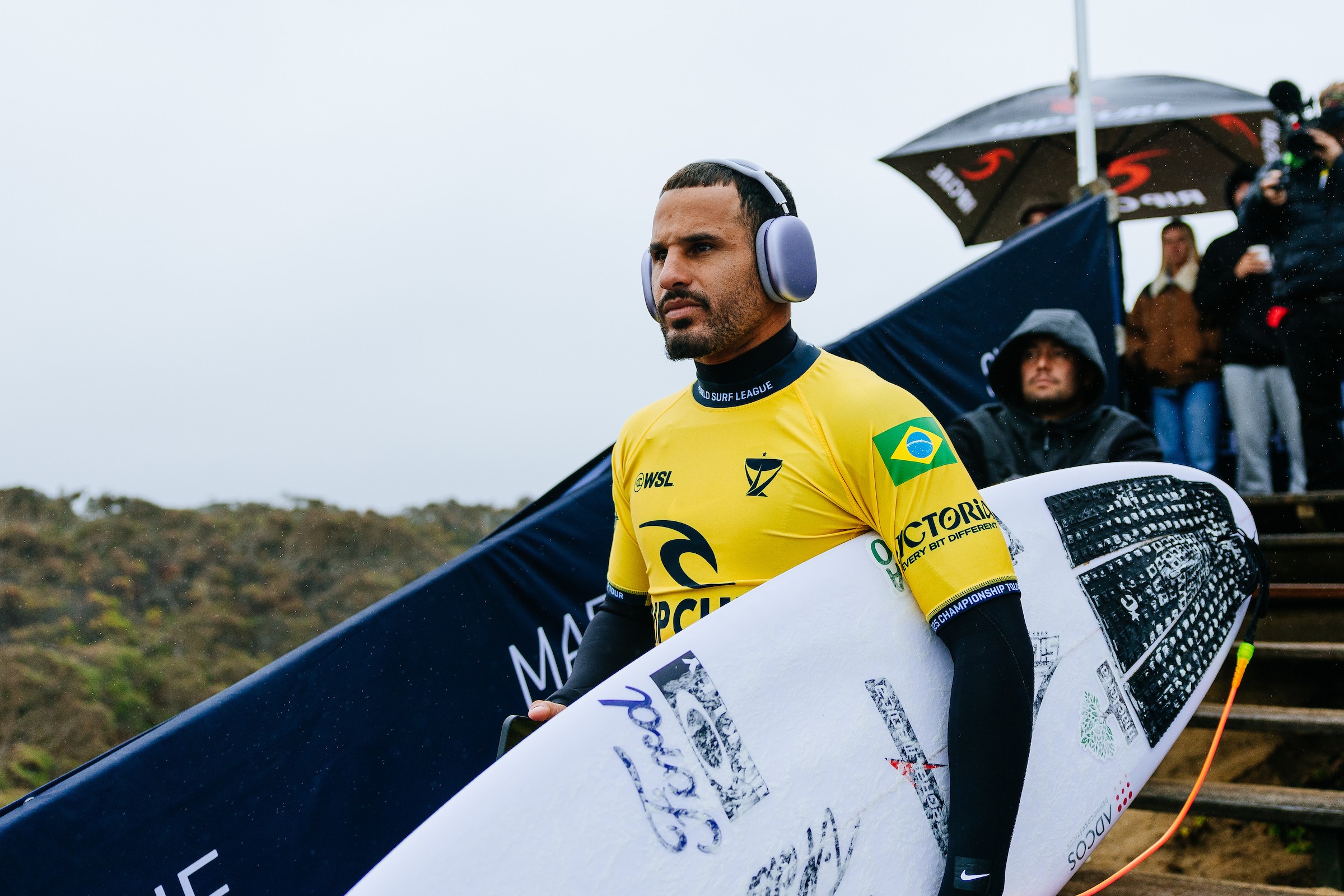 WSL: Mateus Herdy vence na estreia e avança ao round 2 em Bells Beach