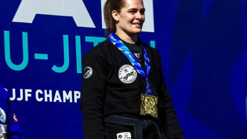 Atleta de Leopoldina é ouro no Pan-Americano de Jiu-Jítsu nos Estados Unidos