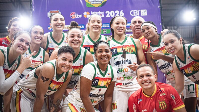 Líder e único 100% da LBF, Sampaio fecha 1º turno com melhor defesa, ataque e um saldo de pontos disparado