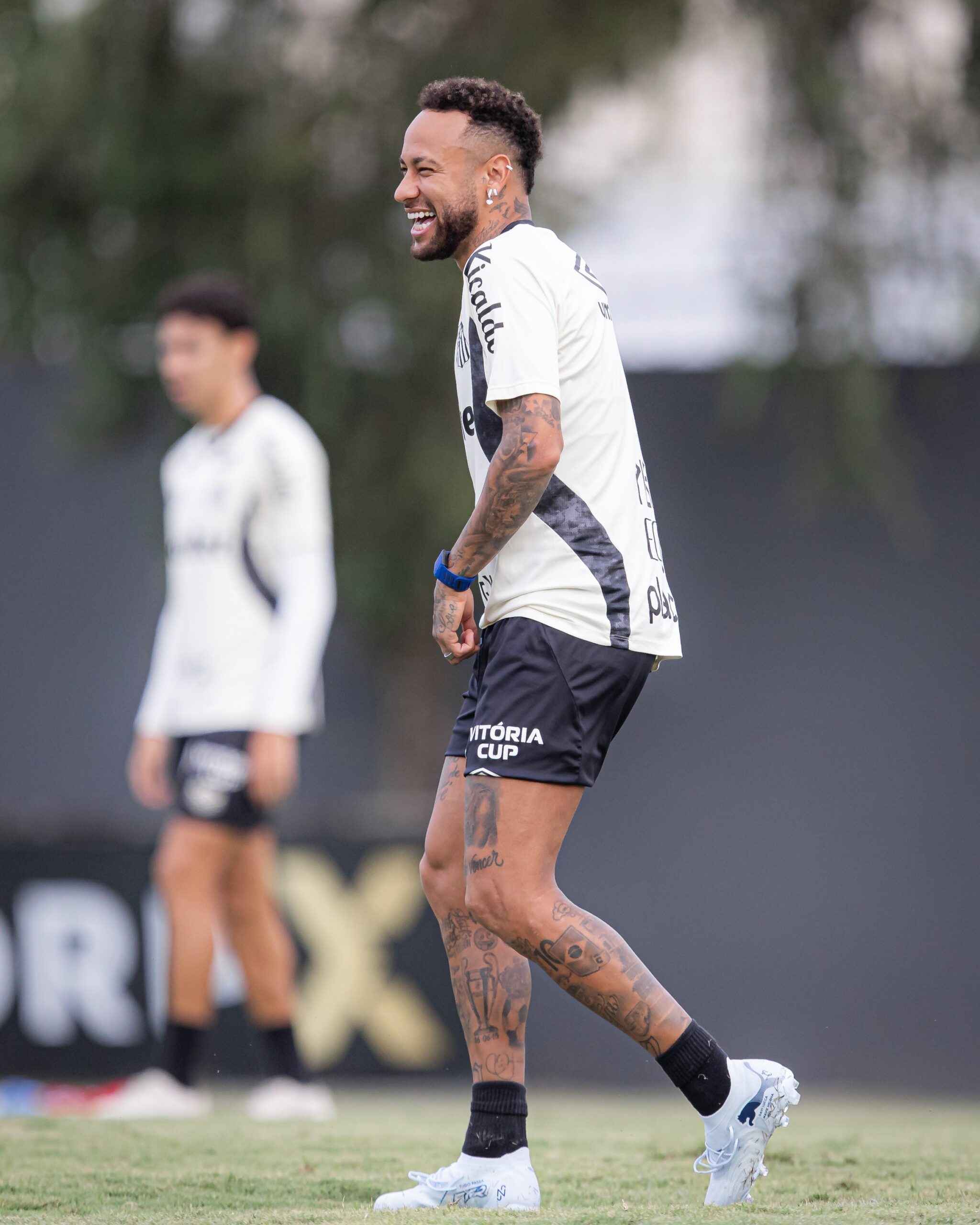 Escalação do Santos: Cuca faz treino mais leve e vai decidir relacionados somente nesta terça