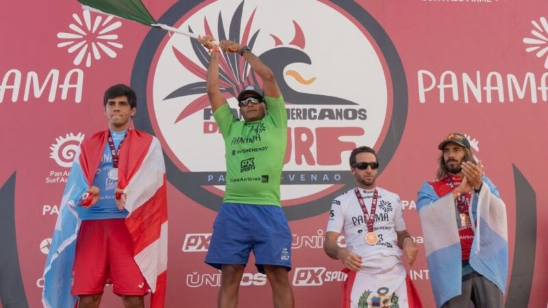 Luiz Diniz conquista título Pan-Americano no SUP Surf
