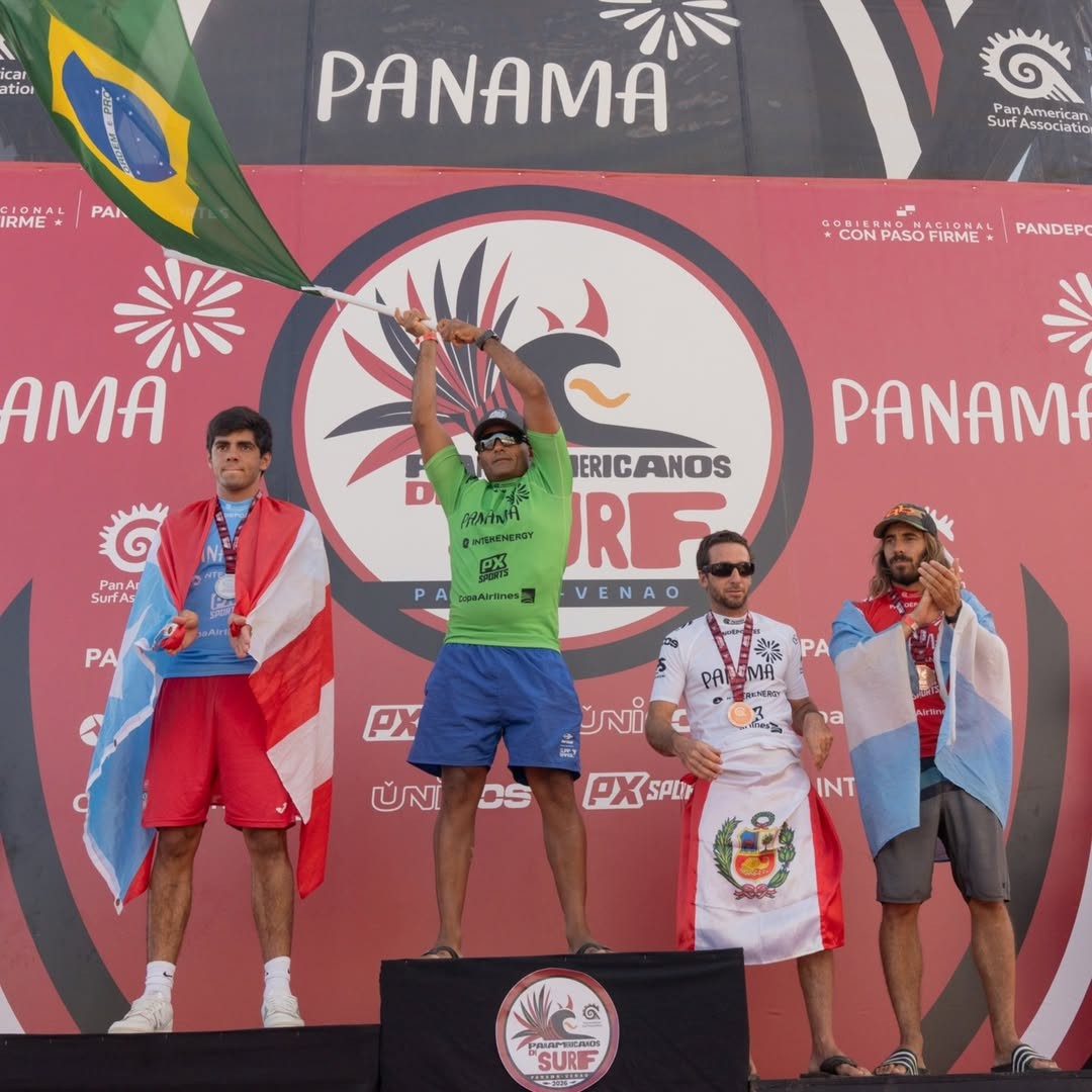 Luiz Diniz conquista título Pan-Americano no SUP Surf