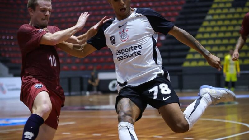 Praia Grande perde para o Corinthians na estreia do Paulista de Futsal