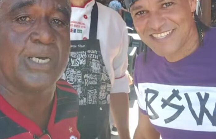 Em Maceió, Peu lembra que revelou Dênis Marques aos nove anos: “Cria minha”; assista