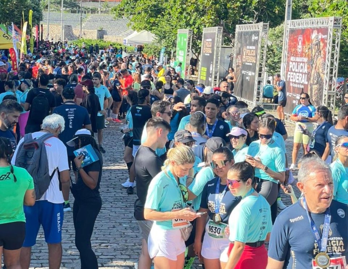 Natal sedia Meia Maratona da Polícia Federal do RN neste domingo