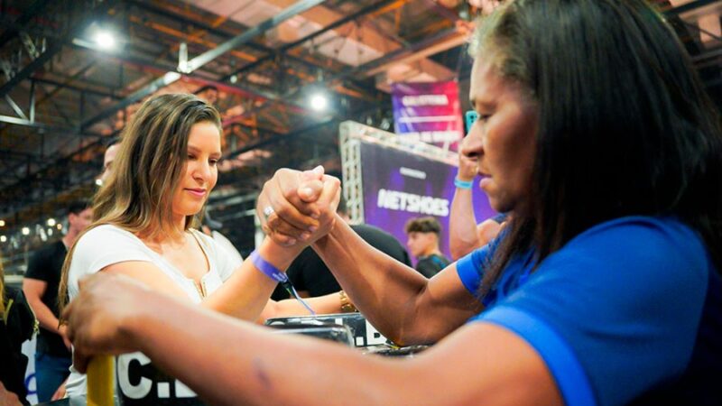 Luta de braço, pular corda e mais: os diferentes esportes do Arnold Brasil 2026