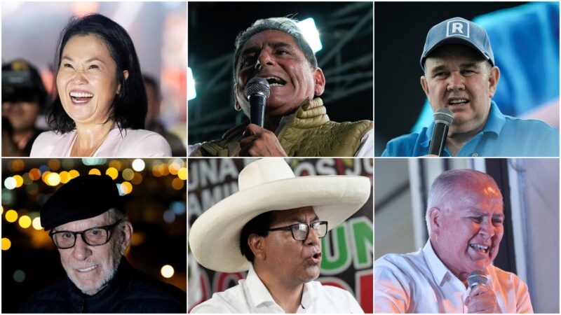 Da filha de ditador ao conservador que se autoflagela: quem são os principais candidatos no Peru