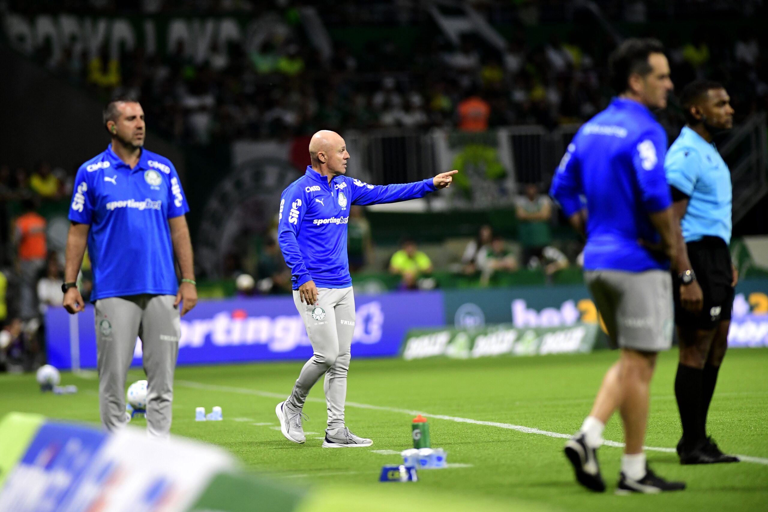 Lei do silêncio? Entenda por que a comissão técnica do Palmeiras não está dando entrevistas