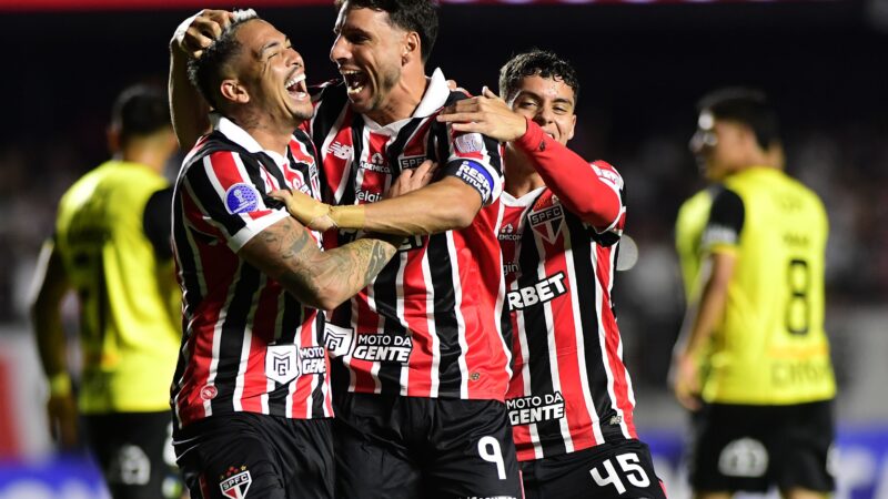Toca no Calleri… e no Luciano! Dupla é responsável por 50% dos gols do São Paulo na temporada