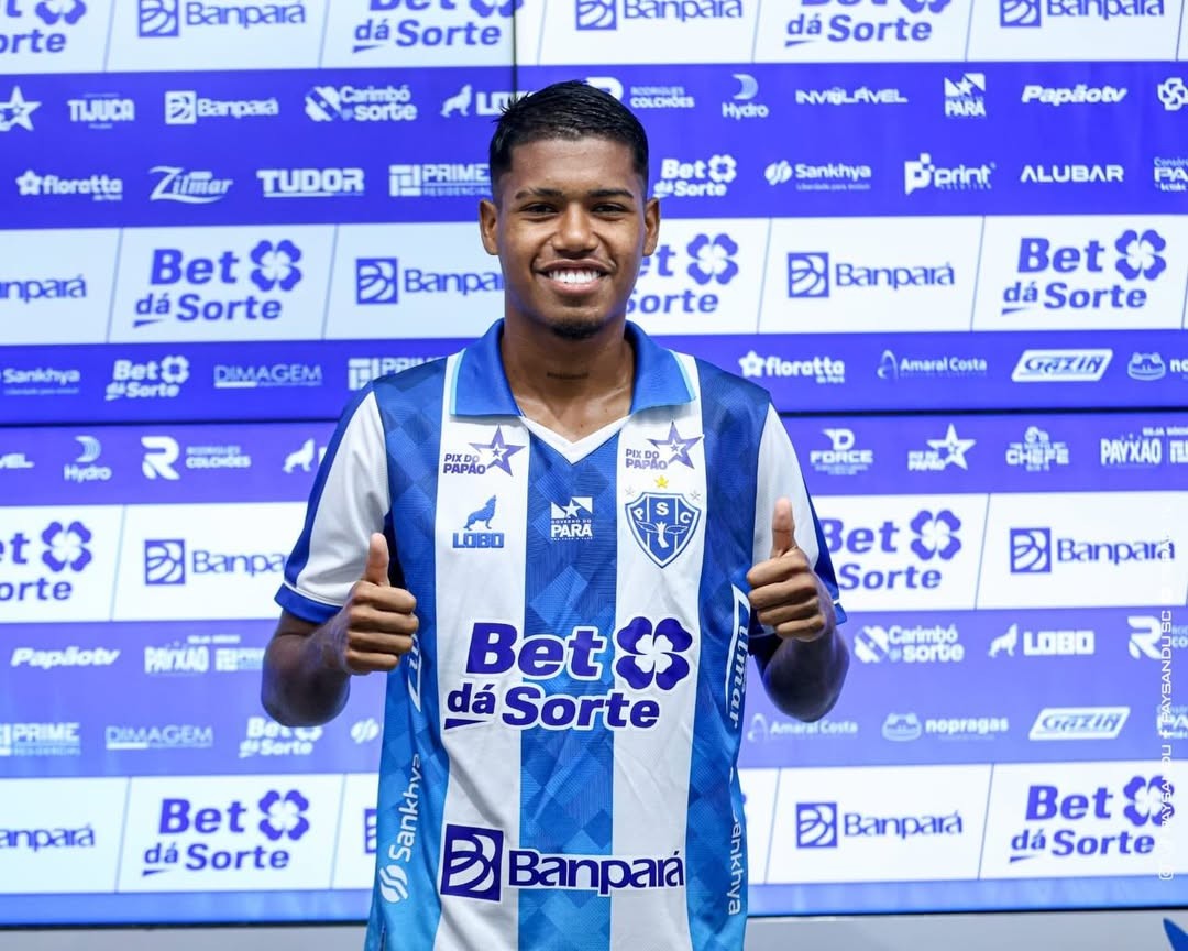 Paysandu fecha contratação de volante com passagem pela base do Grêmio para o sub-20