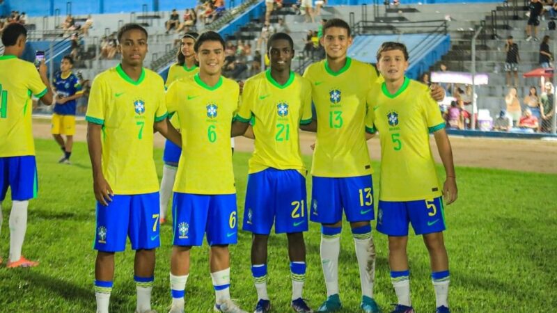 Seleção Sub-15 passa por Porto Velho e deixa rastro de sonhos antes de torneio na Croácia