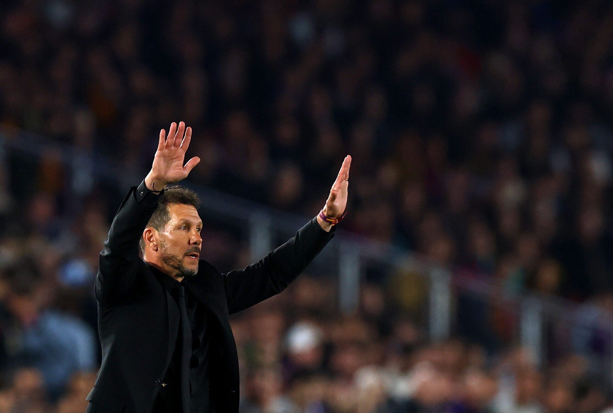 Atlético de Simeone nunca perdeu em casa no mata-mata da Champions; Barça tenta quebrar escrita