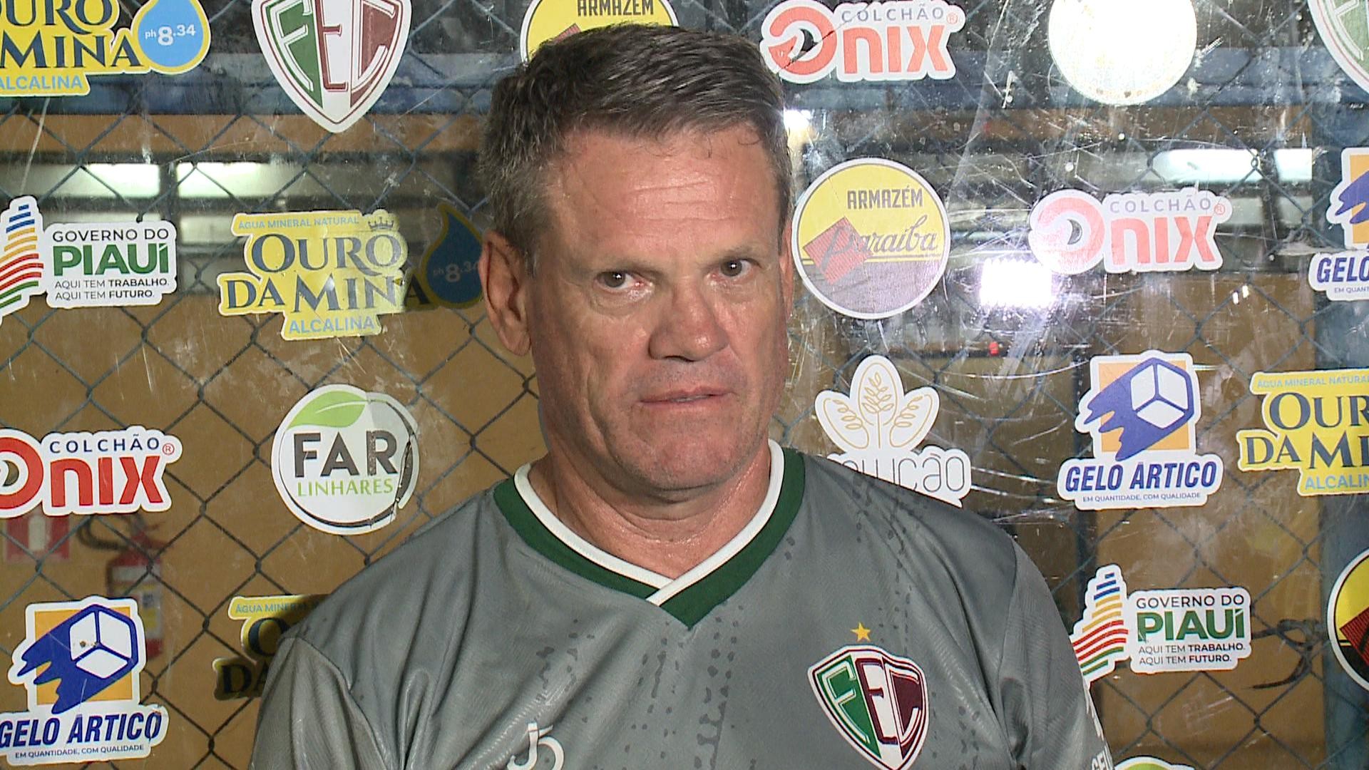 Ito comenta tabu quebrado do Fluminense-PI contra Piauí e rodagem do elenco para achar novas opções