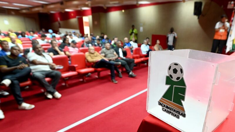 Sorteio define confrontos da Taça das Favelas de Campinas; veja