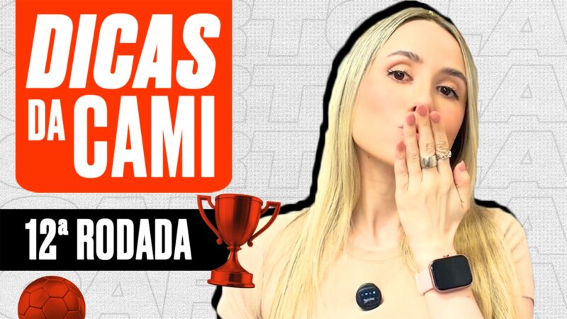 Dicas da Cami: influenciadora confia em seis times diferentes na sua escalação da rodada #12