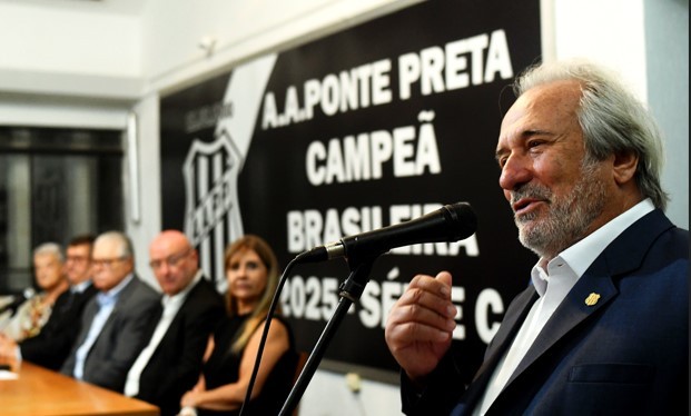 Presidente da Ponte se pronuncia sobre aprovação de contas com déficit de R$ 33 milhões em 2025