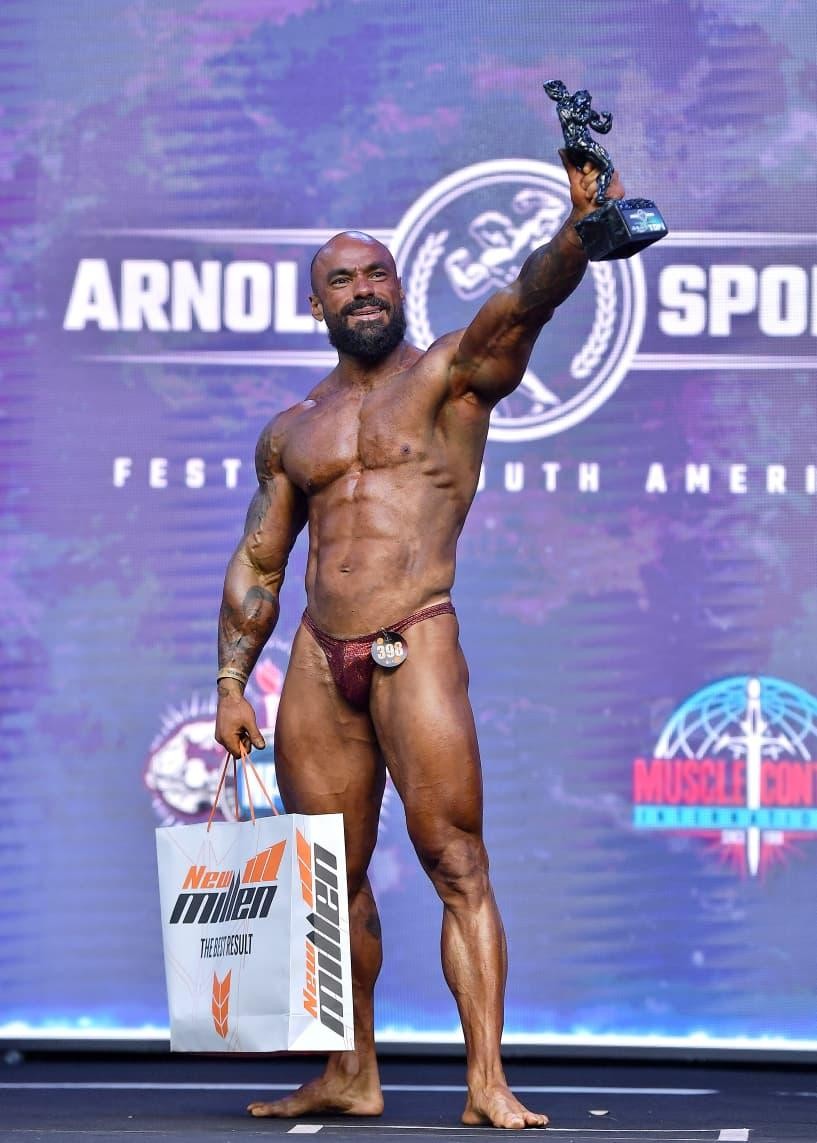 Campeão do Arnold Classic Brasil, Rodrigo Brandão se emociona: “Foi pelo povo amazonense”