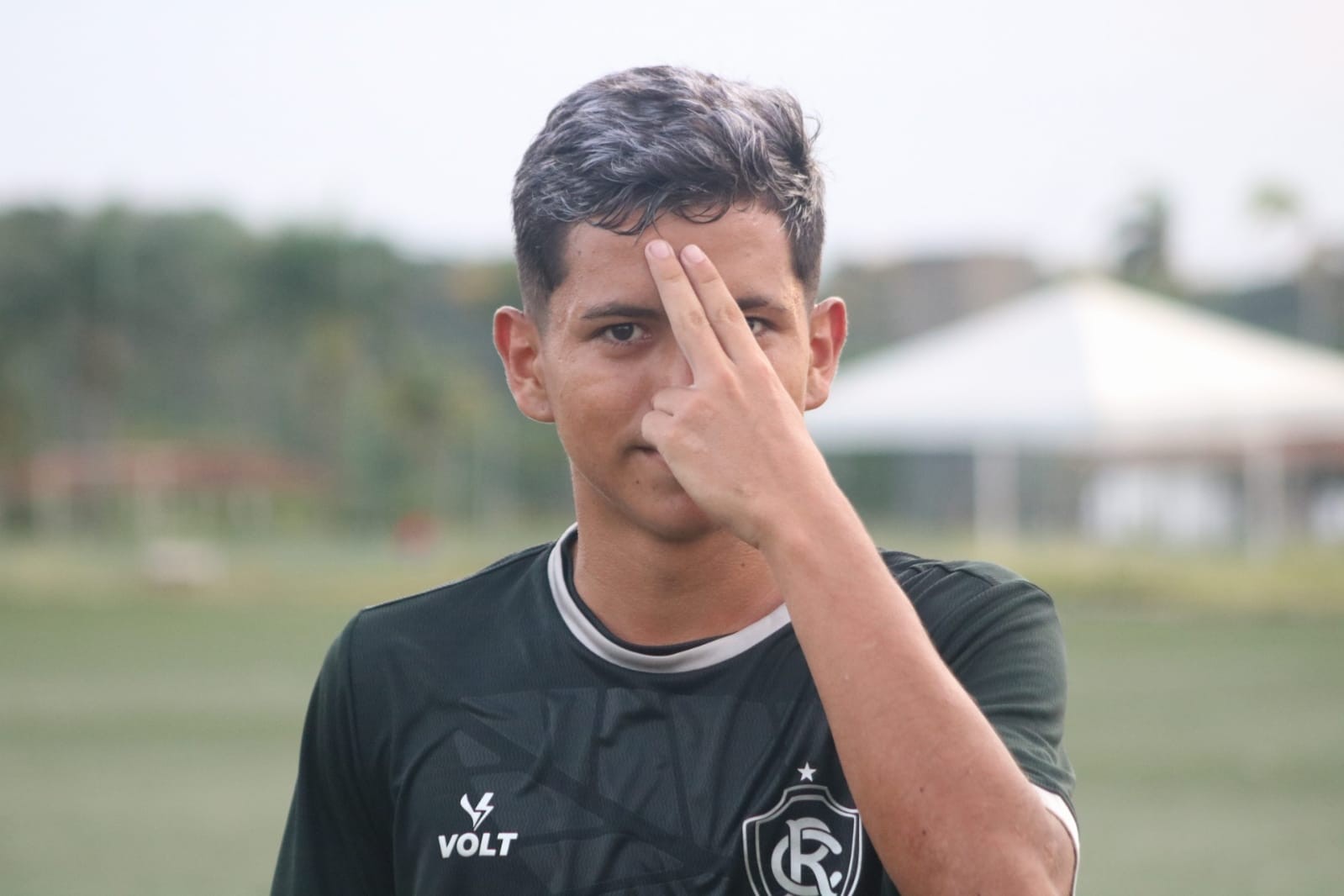 Kakaroto, formado no Remo, aparece com a camisa do Águia no BID da CBF