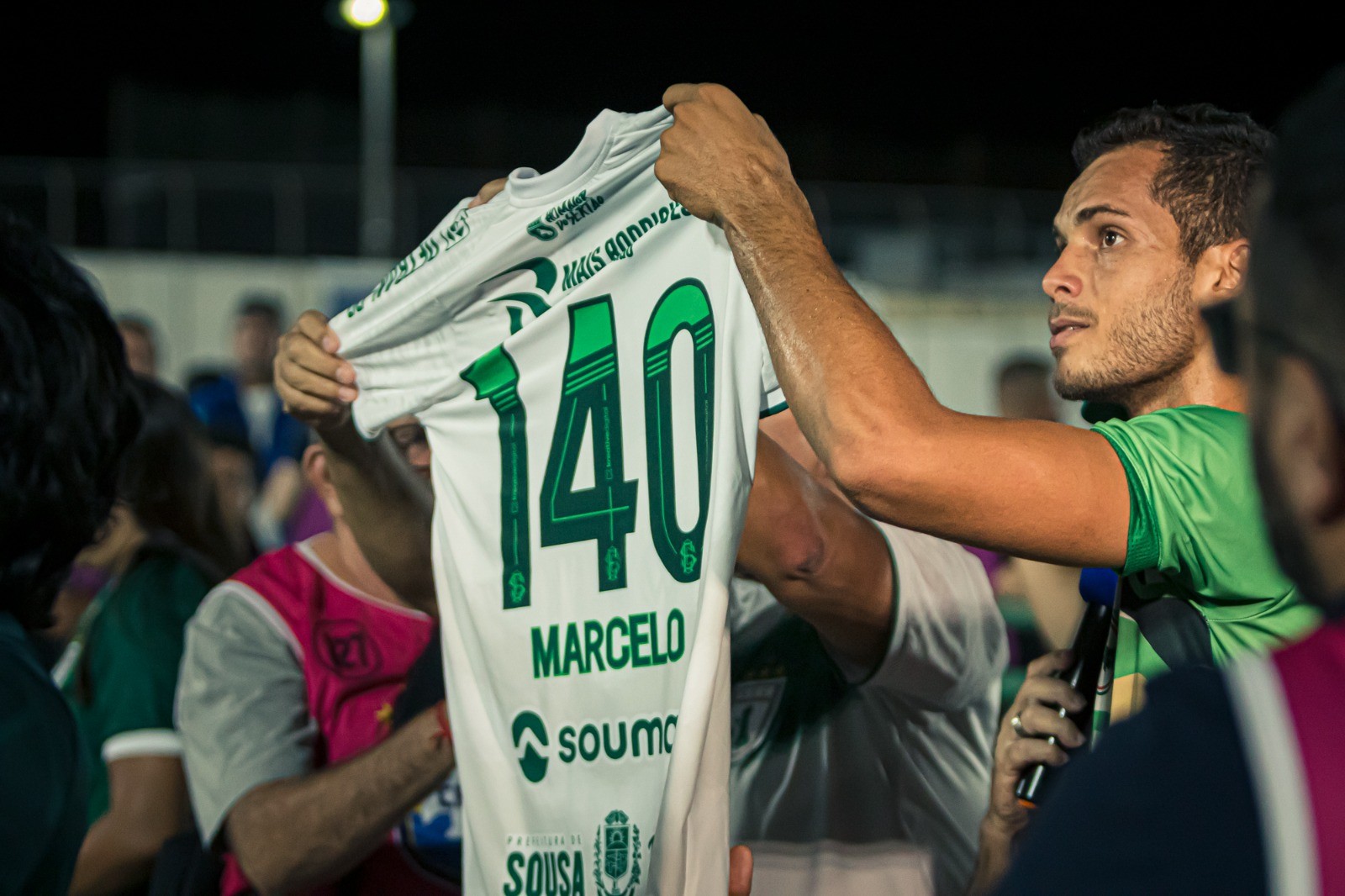 Ídolo do Sousa, Marcelo Duarte se aproxima dos 200 jogos pelo clube