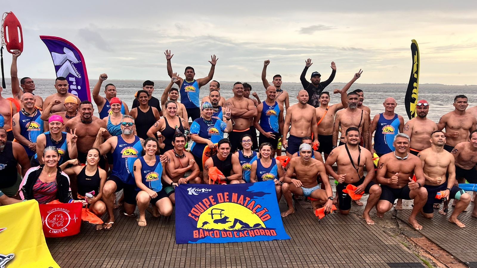 Travessia Banco do Cachorro: confira os detalhes da programação dos 9 anos de grupo de natação em Santarém