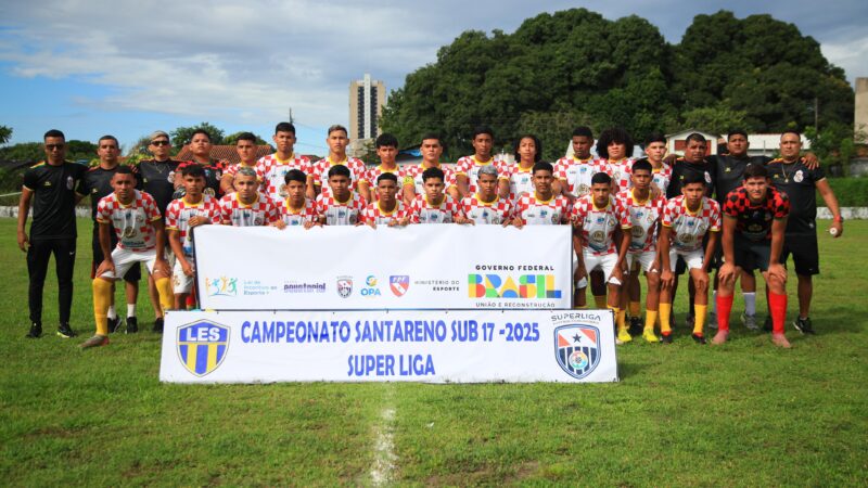 10 equipes já estão confirmadas no Campeonato Santareno Sub-17; confira lista
