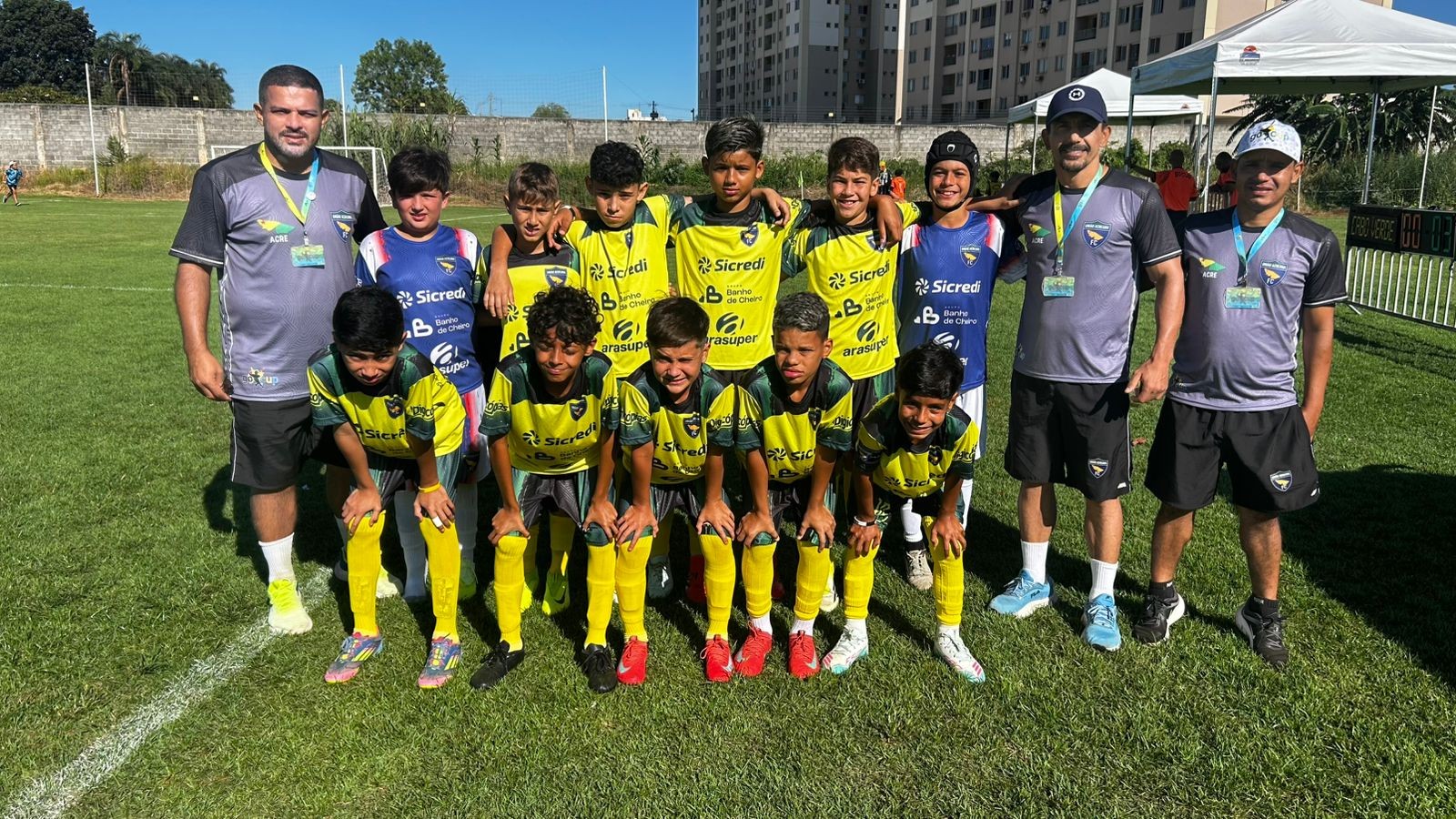 União Acreana goleia BSB Asmetro-DF e avança à 2ª fase da Série Ouro na Go Cup Sub-11