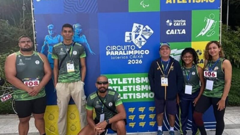 Acre estreia na 1ª etapa Circuito Paralímpico de Atletismo com recorde e três medalhas, em SP