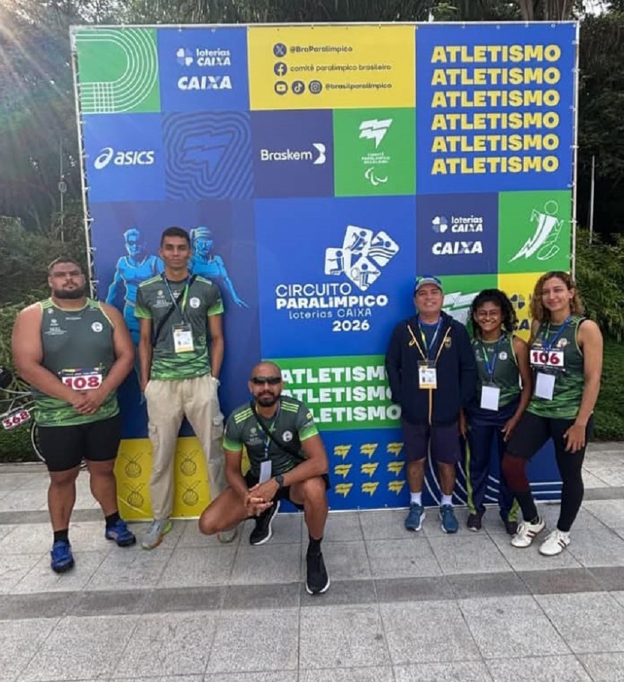 Acre estreia na 1ª etapa Circuito Paralímpico de Atletismo com recorde e três medalhas, em SP