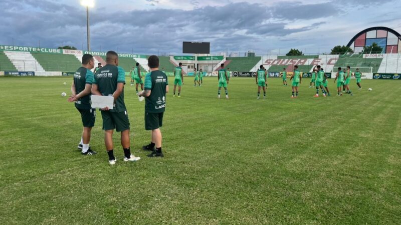 Sousa terá retorno de goleiro titular e ganha cinco “reforços” para encarar o Central na Série D