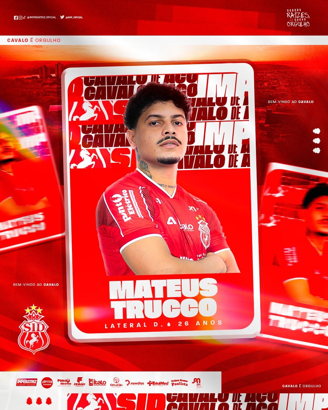 Imperatriz confirma mais dois reforços para a sequência da temporada