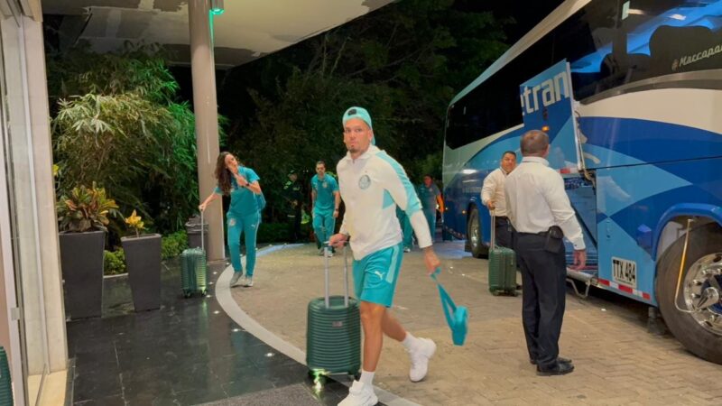 Palmeiras chega à Colômbia para estreia na Libertadores; veja relacionados