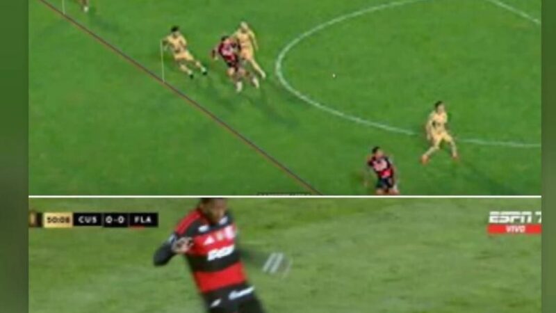 Jogadores do Cusco se manifestam nas redes sociais contra arbitragem diante do Flamengo